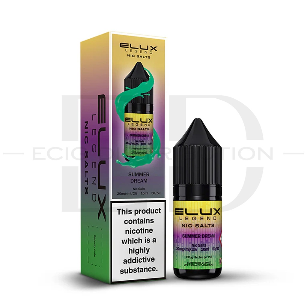Elux Nic Salts - Summer Dream 20MG