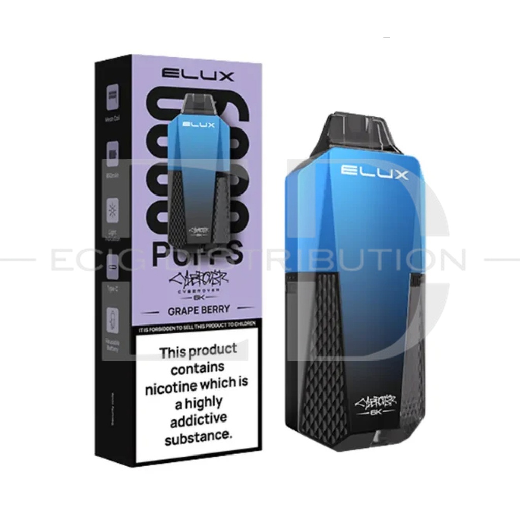 Elux Cybreover Pod Kit - Grape Berry