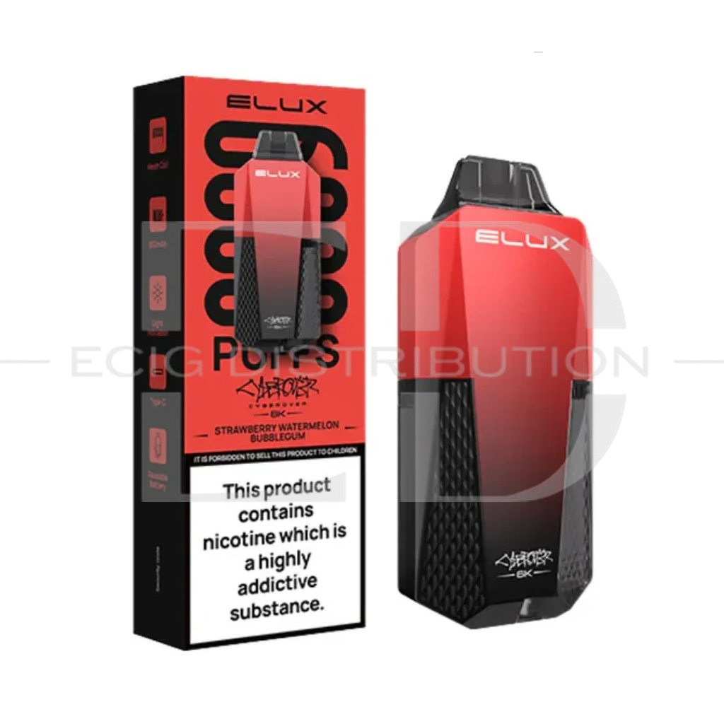 Elux Cybreover Pod Kit - Strawberry Watermelon Bubblegum