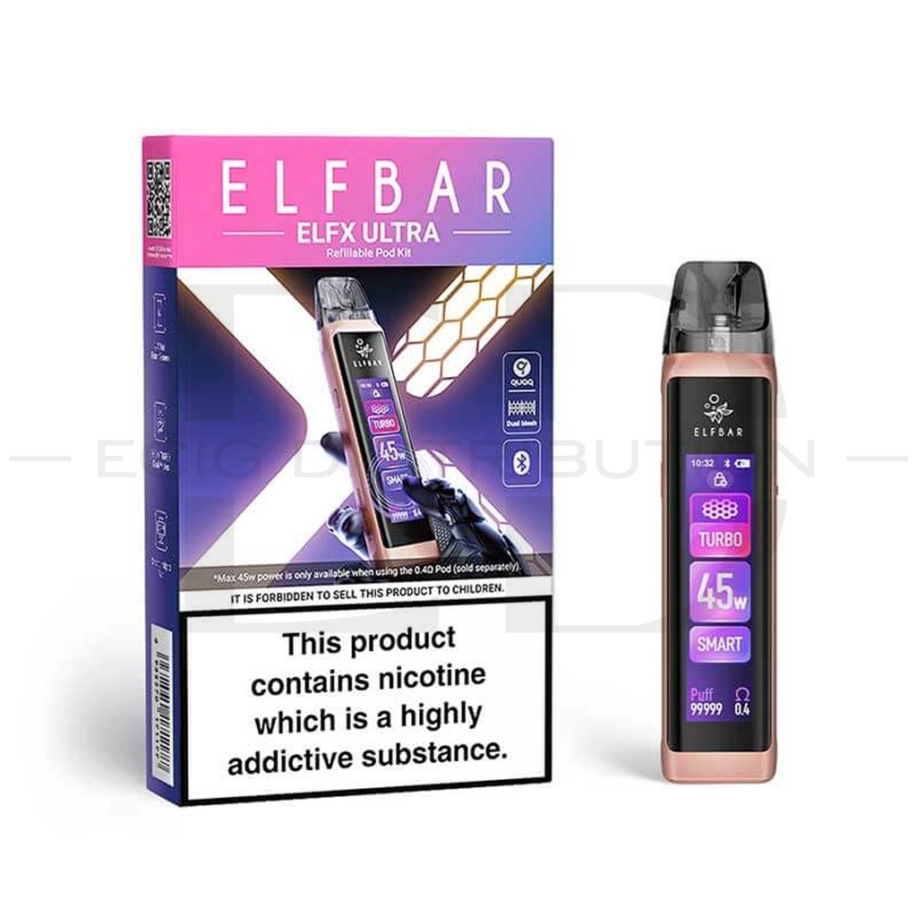 Elfbar ELFX Ultra Pod Kit - Pink