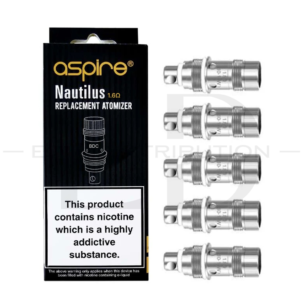 Aspire Nautilus BDC Replacement Atomizer Coil - 1.6 Ohm
