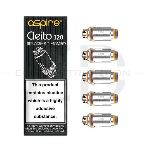 [ASPC12RAC5Pcs/Pack-0.16OHM] Aspire Cleito 120 Replacement Atomizer Coil 5Pcs/Pack - 0.16 Ohm