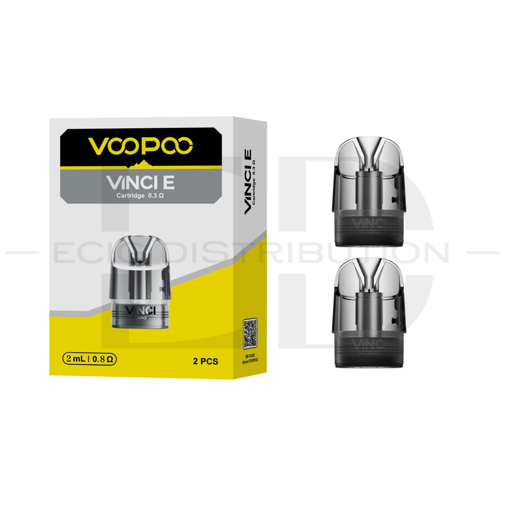 Voopoo Vinci E Refillable Pod 2Pcs/Pack - 0.8 Ohm XL
