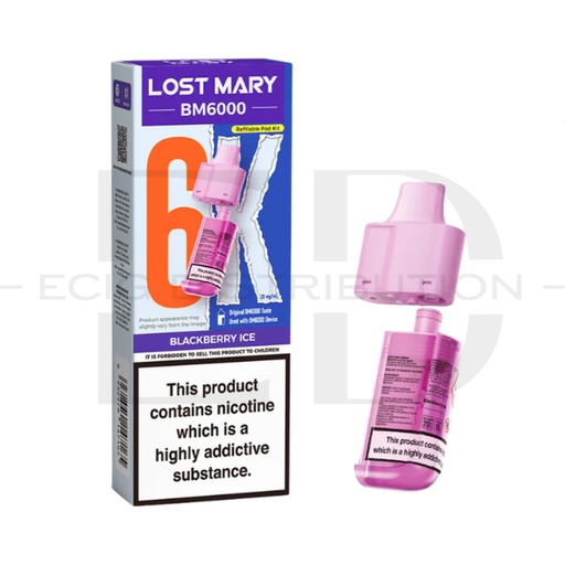 [LOSMBMRP-BV] Lost Mary BM6000 Refillable Pod - Banana Volcano