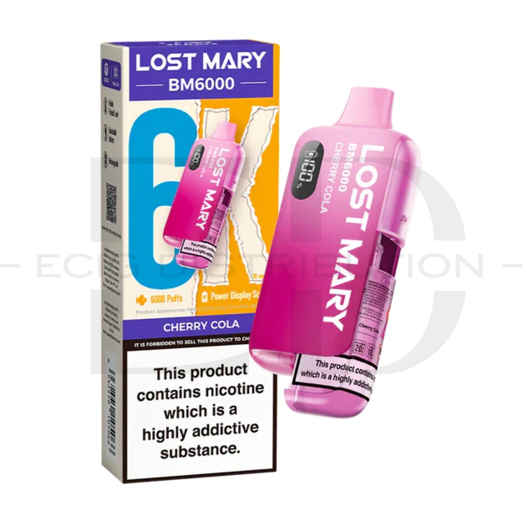 Lost Mary BM6000 Pod Kit - Cherry Cola