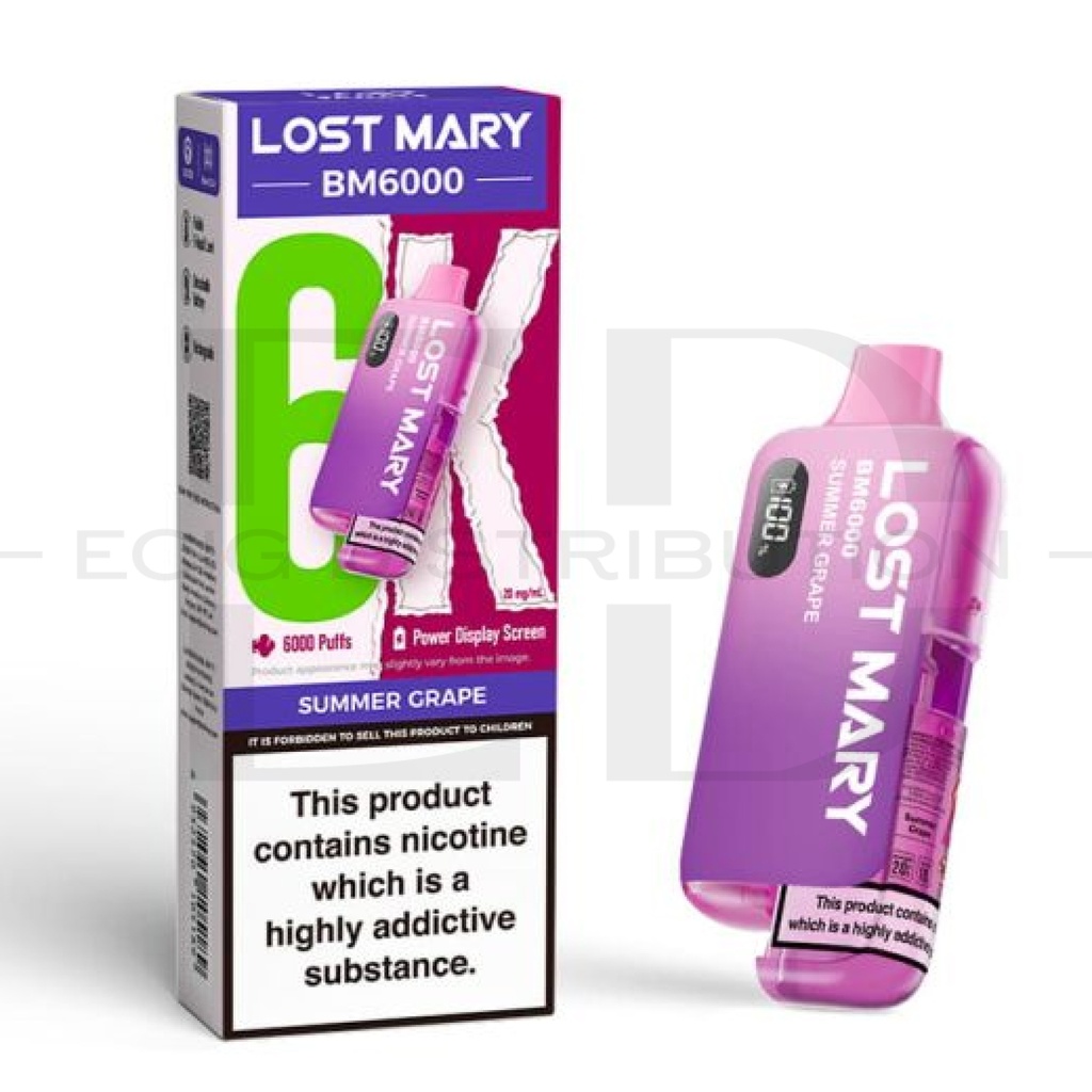 Lost Mary BM6000 Pod Kit - Summer Grape