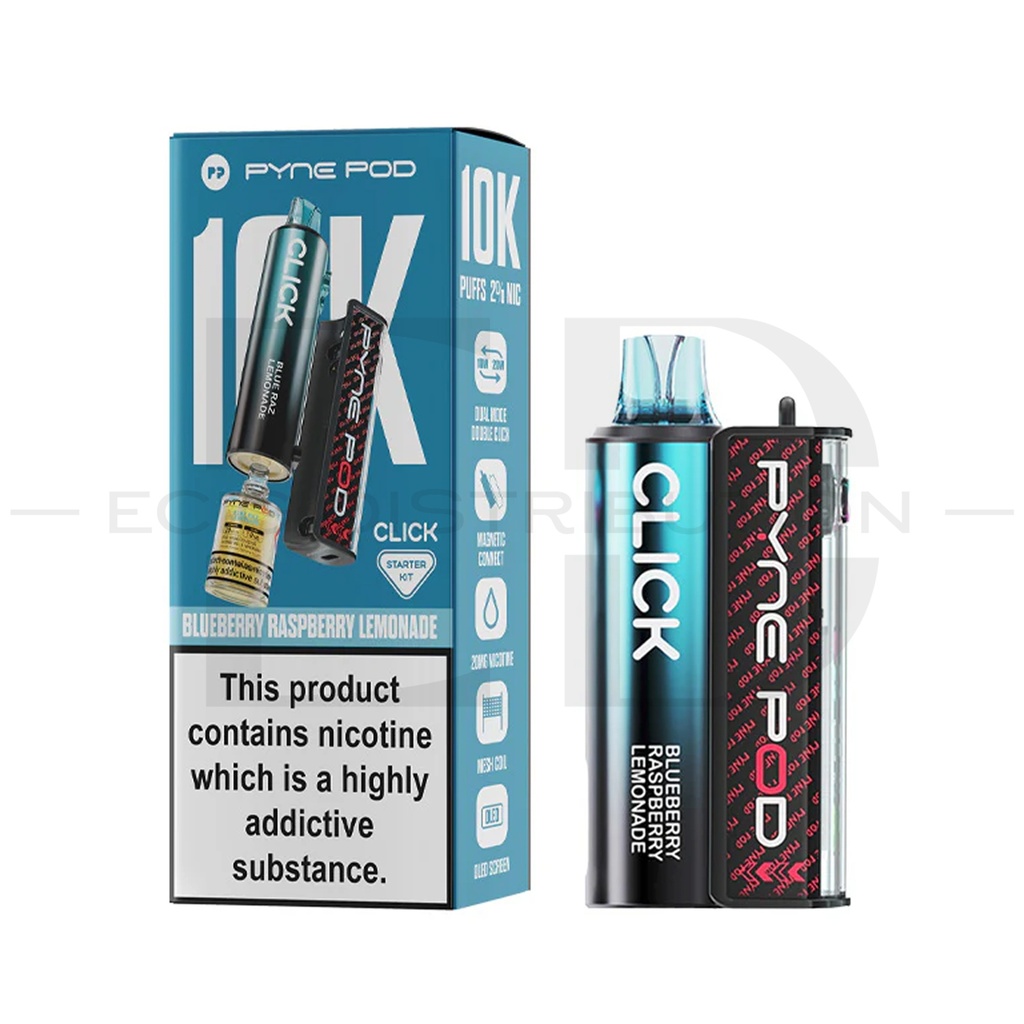 Pyne Pod Click 10K Starter Kit - Blueberry Raspberry Lemonade